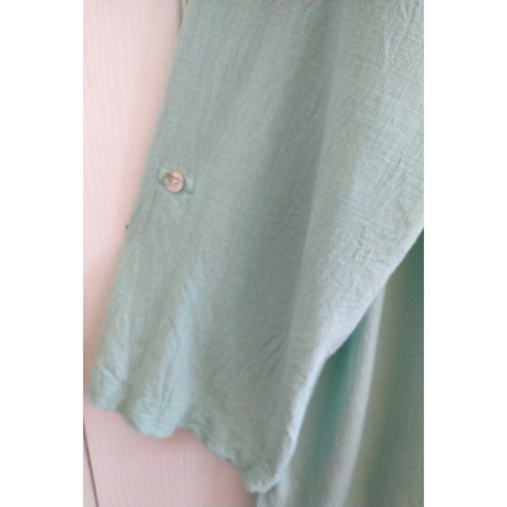 Ruby Rd. Pullover Tunic Top V-Neck Linen Blend Ro… - image 3